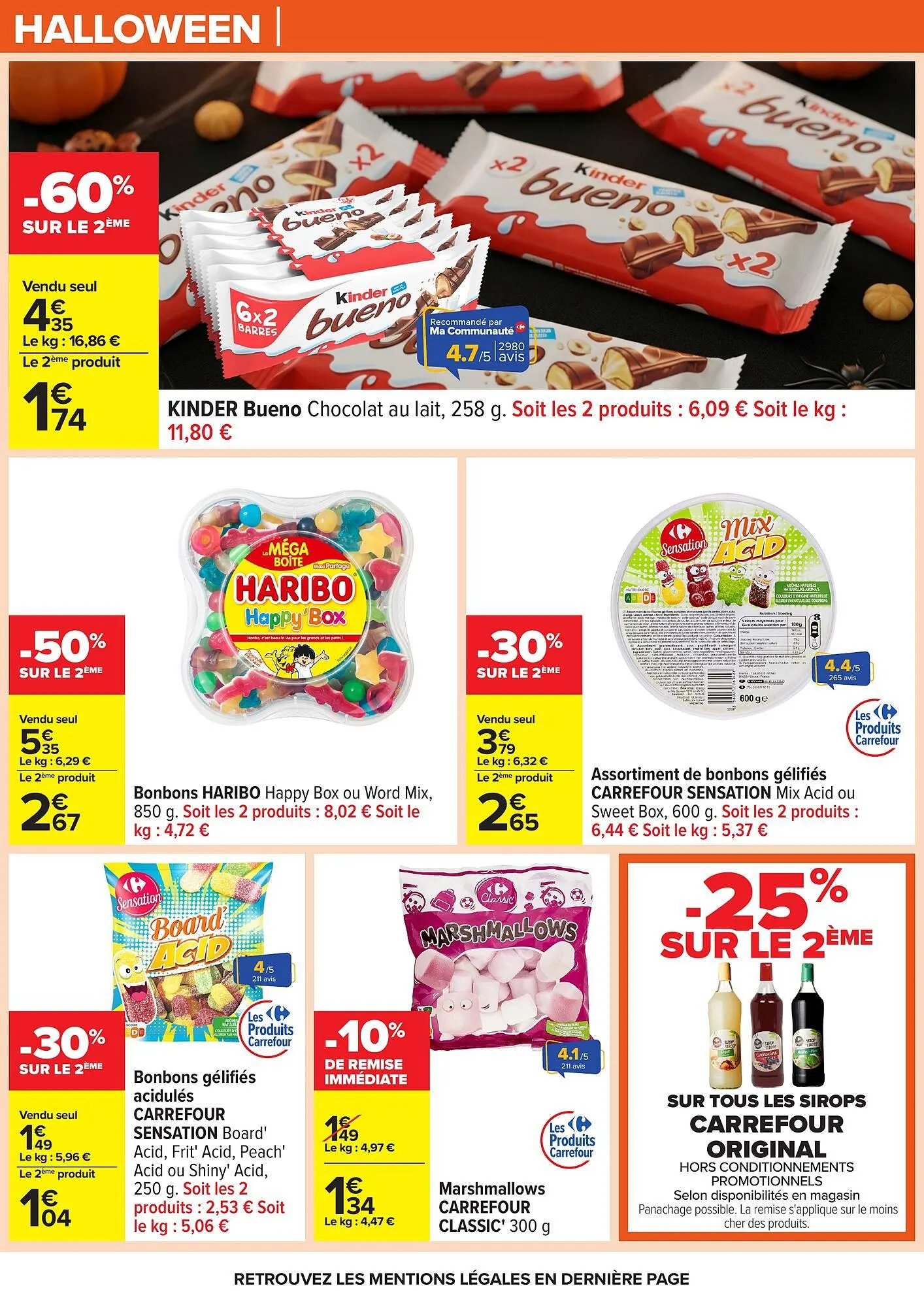 Catalogue Carrefour du 21 octobre au 3 novembre 2025 - Catalogue page 6