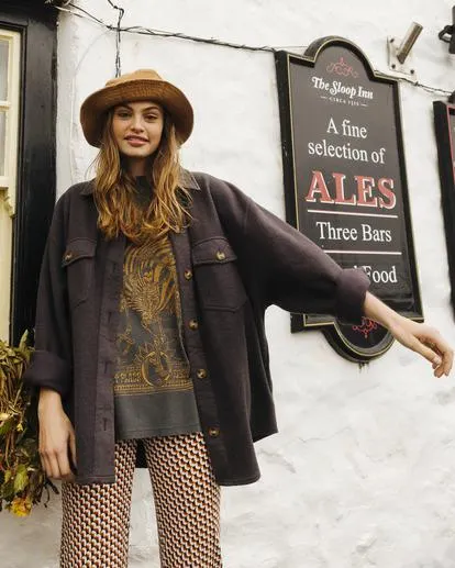 Any Time - Surchemise boutonnée pour Femme