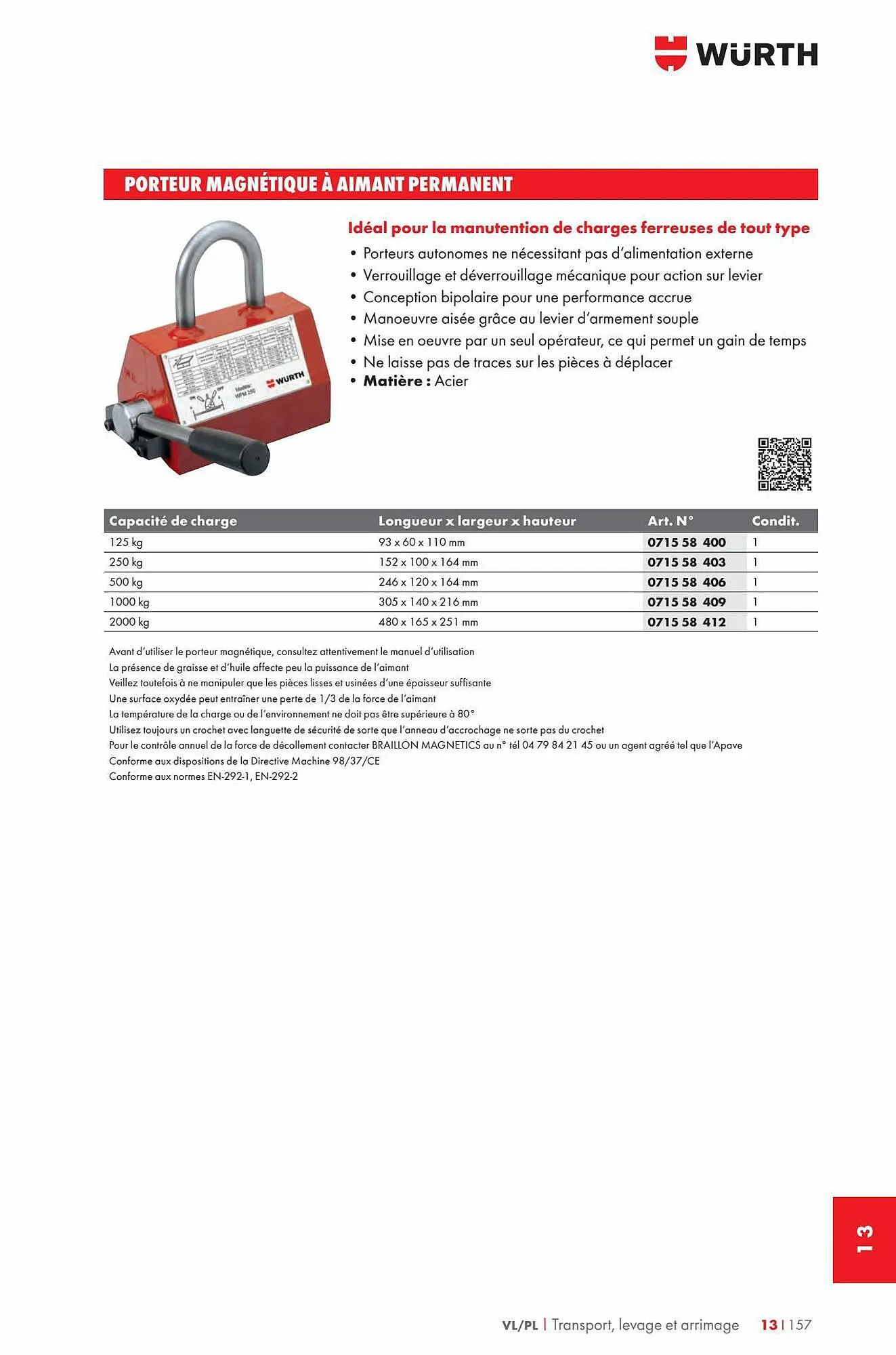 Catalogue Würth du 29 décembre au 31 décembre 2023 - Catalogue page 58