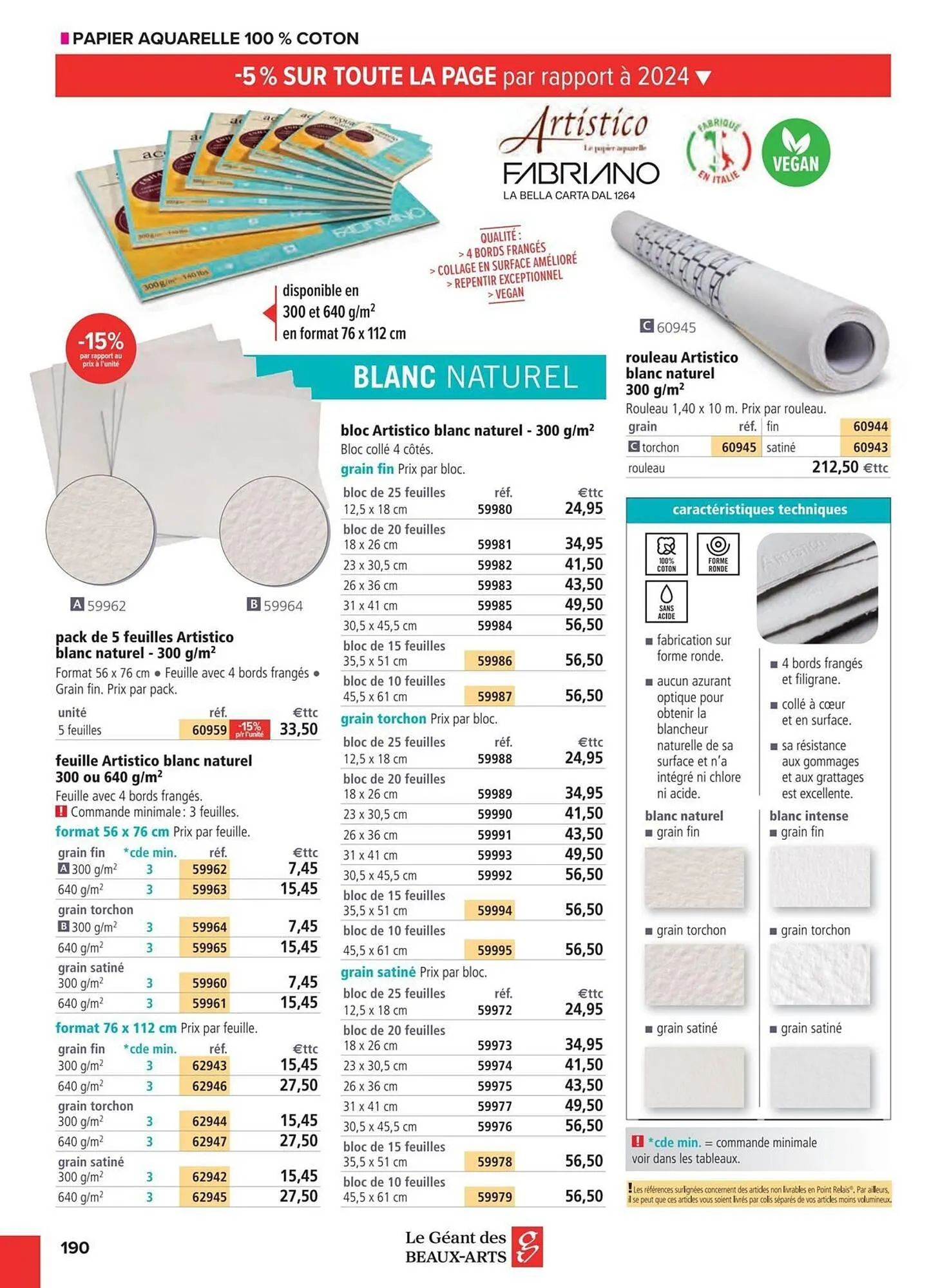 Catalogue Le Géant des Beaux-Arts du 6 janvier au 31 décembre 2025 - Catalogue page 102