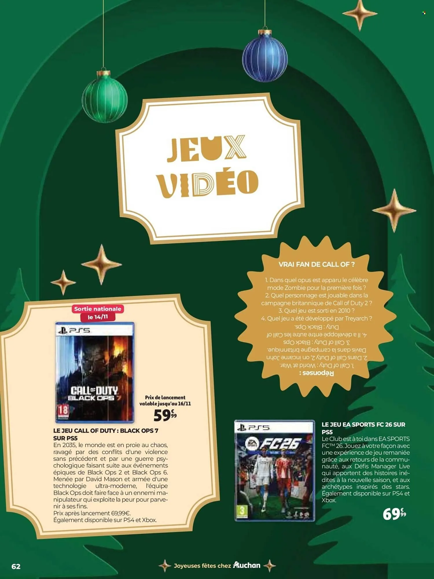 Catalogue Auchan du 5 novembre au 24 décembre 2025 - Catalogue page 62