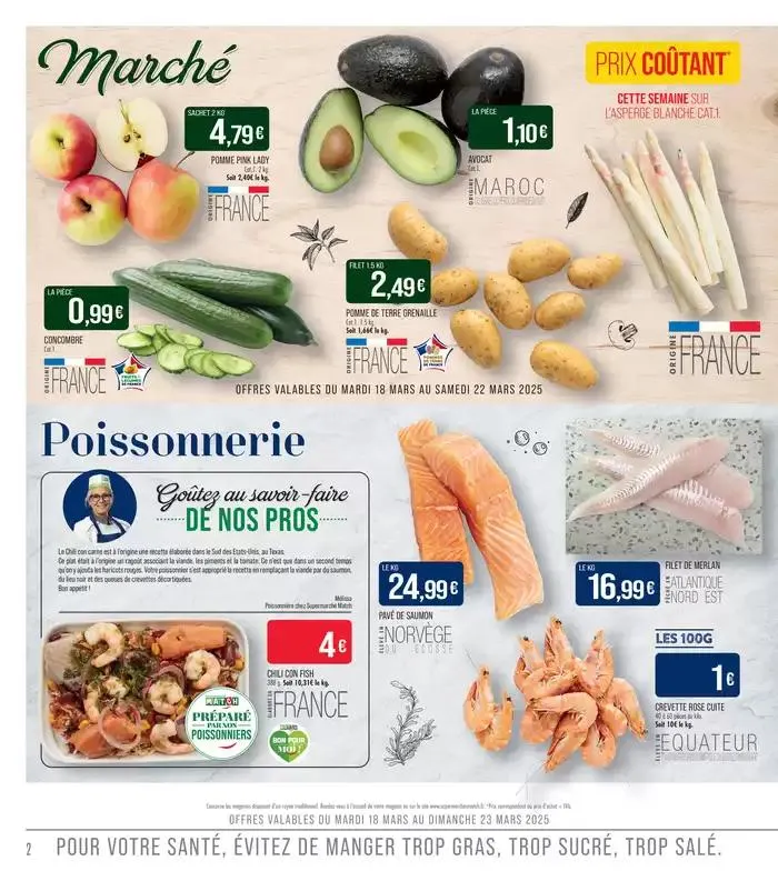 C'EST TOUS LES JOURS LE MARCHÉ du 18 mars au 30 mars 2025 - Catalogue page 2
