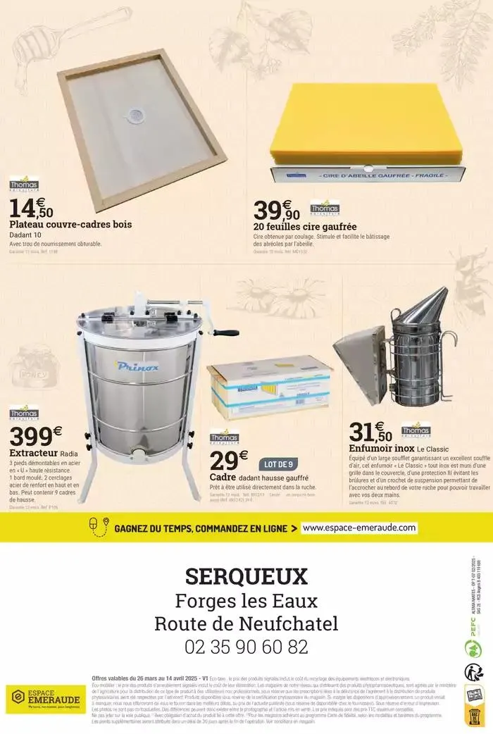Catalogue spécial Apiculture du 28 mars au 14 avril 2025 - Catalogue page 2