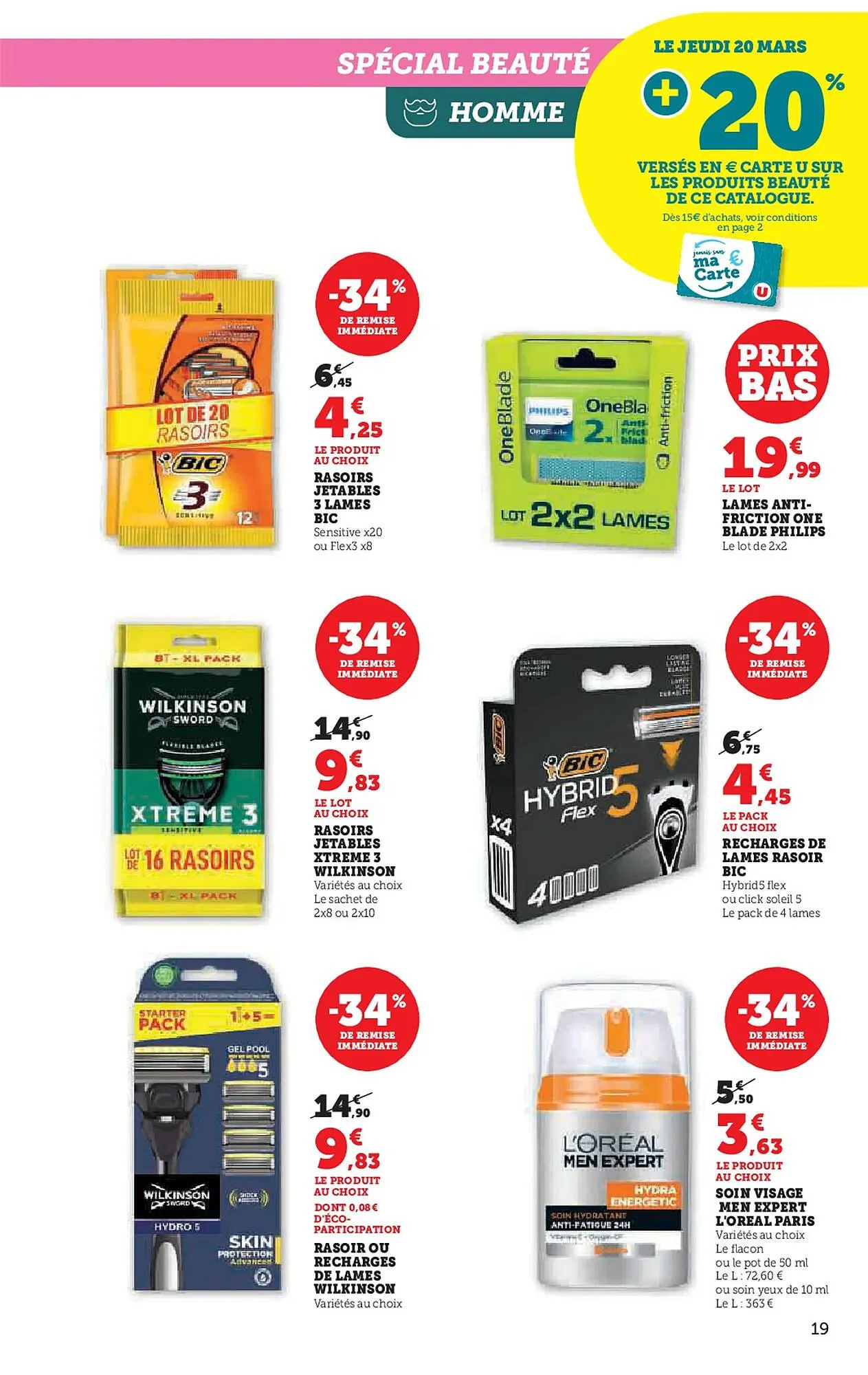 Catalogue Super U du 18 mars au 30 mars 2025 - Catalogue page 19