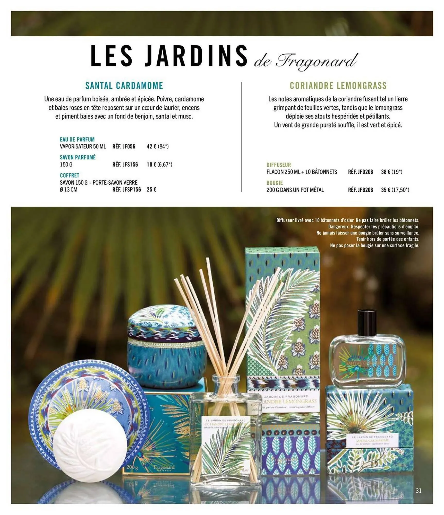 Catalogue Fragonard du 1 avril au 31 décembre 2026 - Catalogue page 31