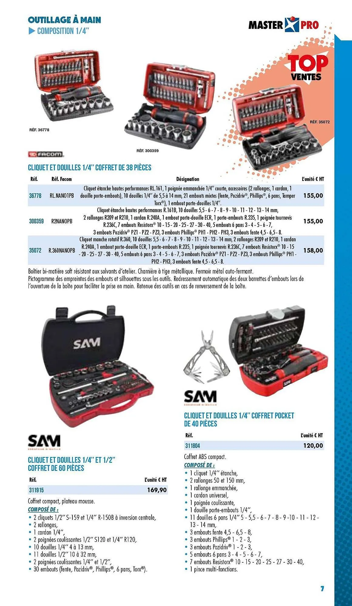 Catalogue Master Pro du 3 janvier au 31 décembre 2025 - Catalogue page 9