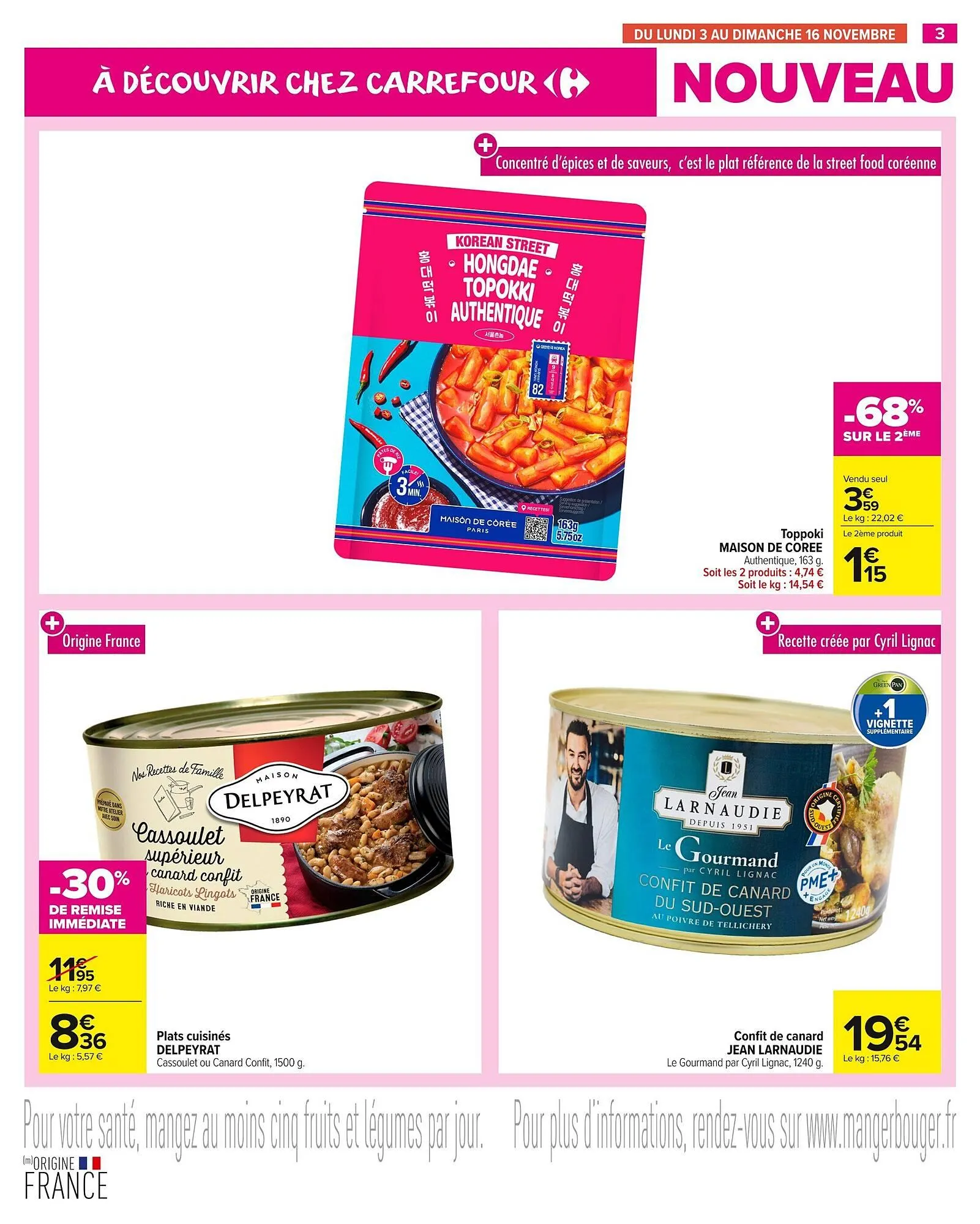 Catalogue Carrefour Market du 3 novembre au 30 novembre 2025 - Catalogue page 3