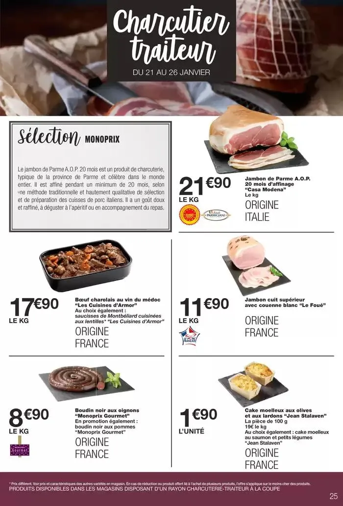 CATALOGUE PROMOTIONNEL du 20 janvier au 2 février 2025 - Catalogue page 25