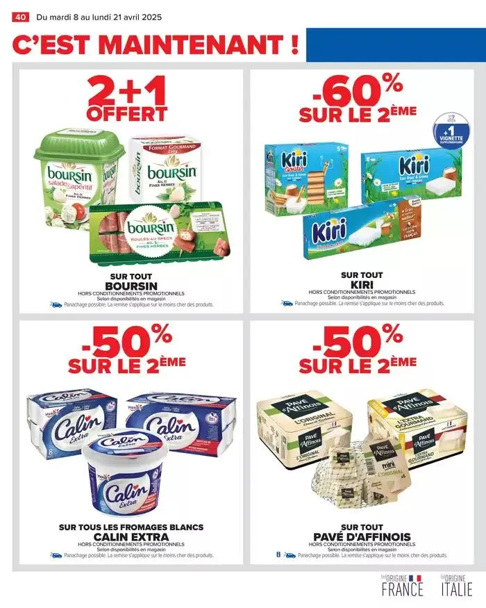 JOYEUSES PÂQUES & MEILLEURS PRIX du 8 avril au 21 avril 2025 - Catalogue page 42