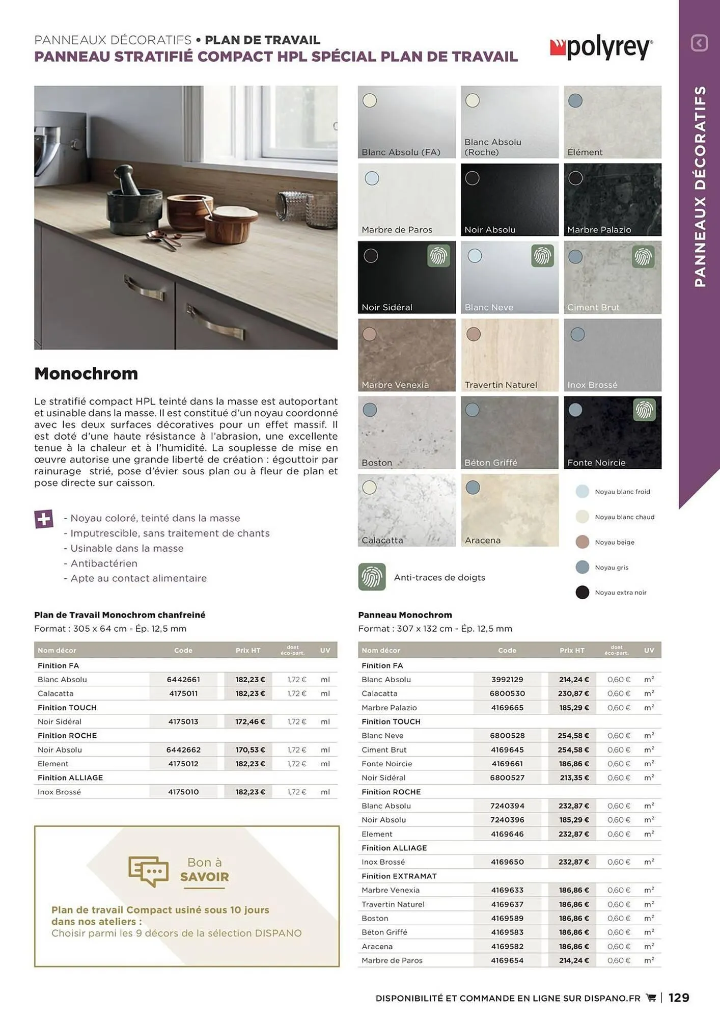 Catalogue Dispano du 25 avril au 31 décembre 2025 - Catalogue page 129