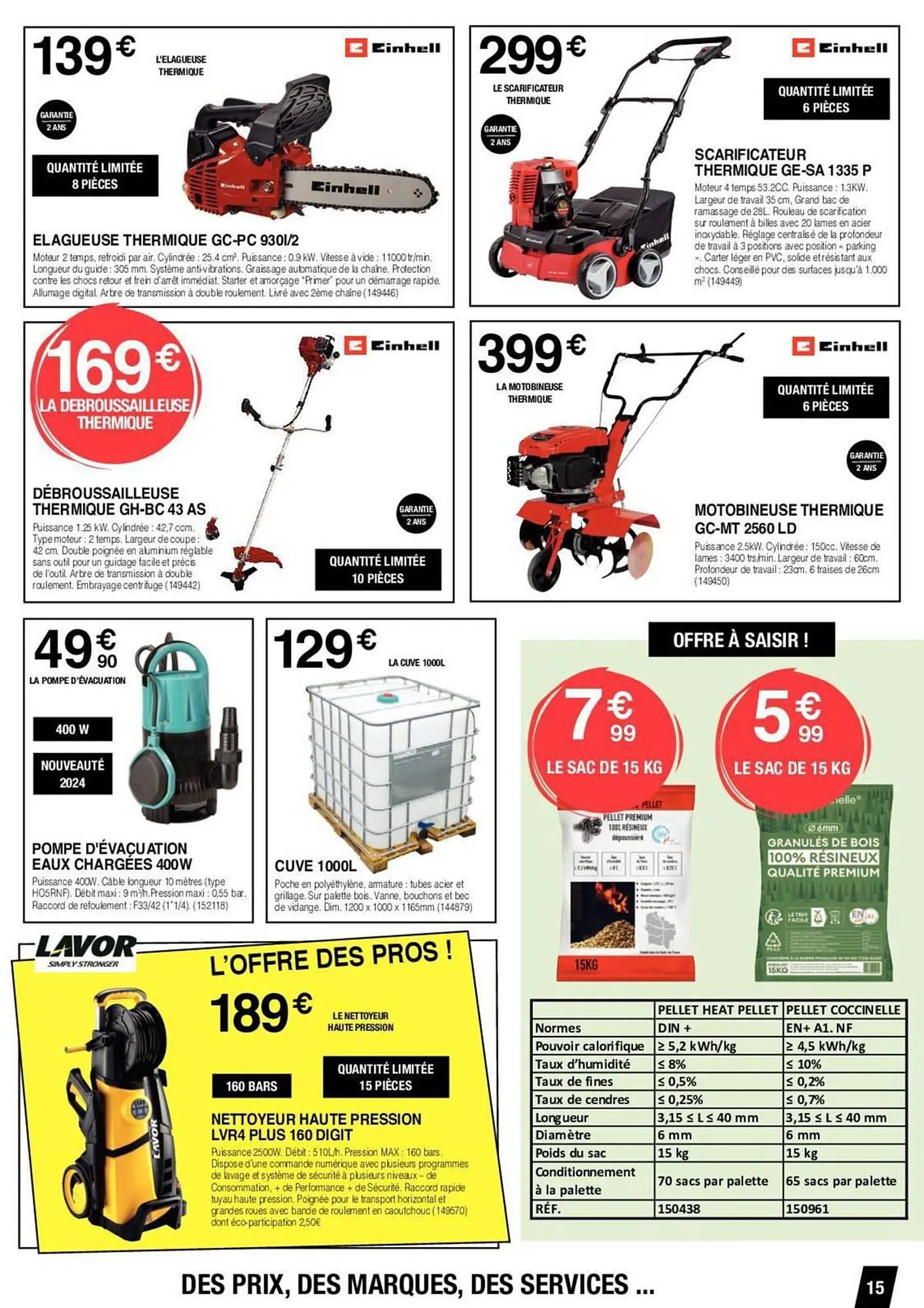 Catalogue Chretien Matériaux du 11 mars au 30 mars 2024 - Catalogue page 7