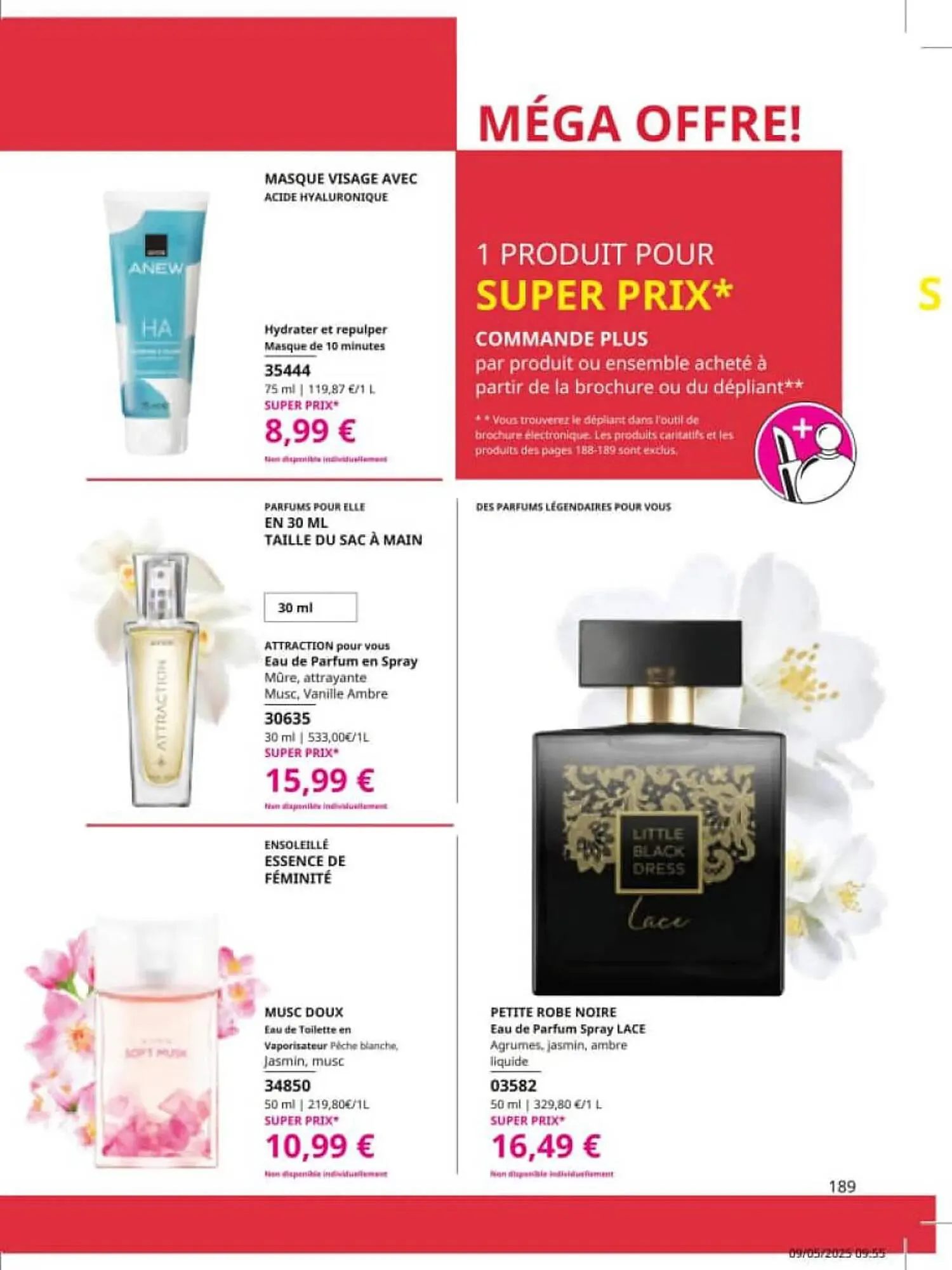 Catalogue AVON du 1 août au 31 août 2025 - Catalogue page 189