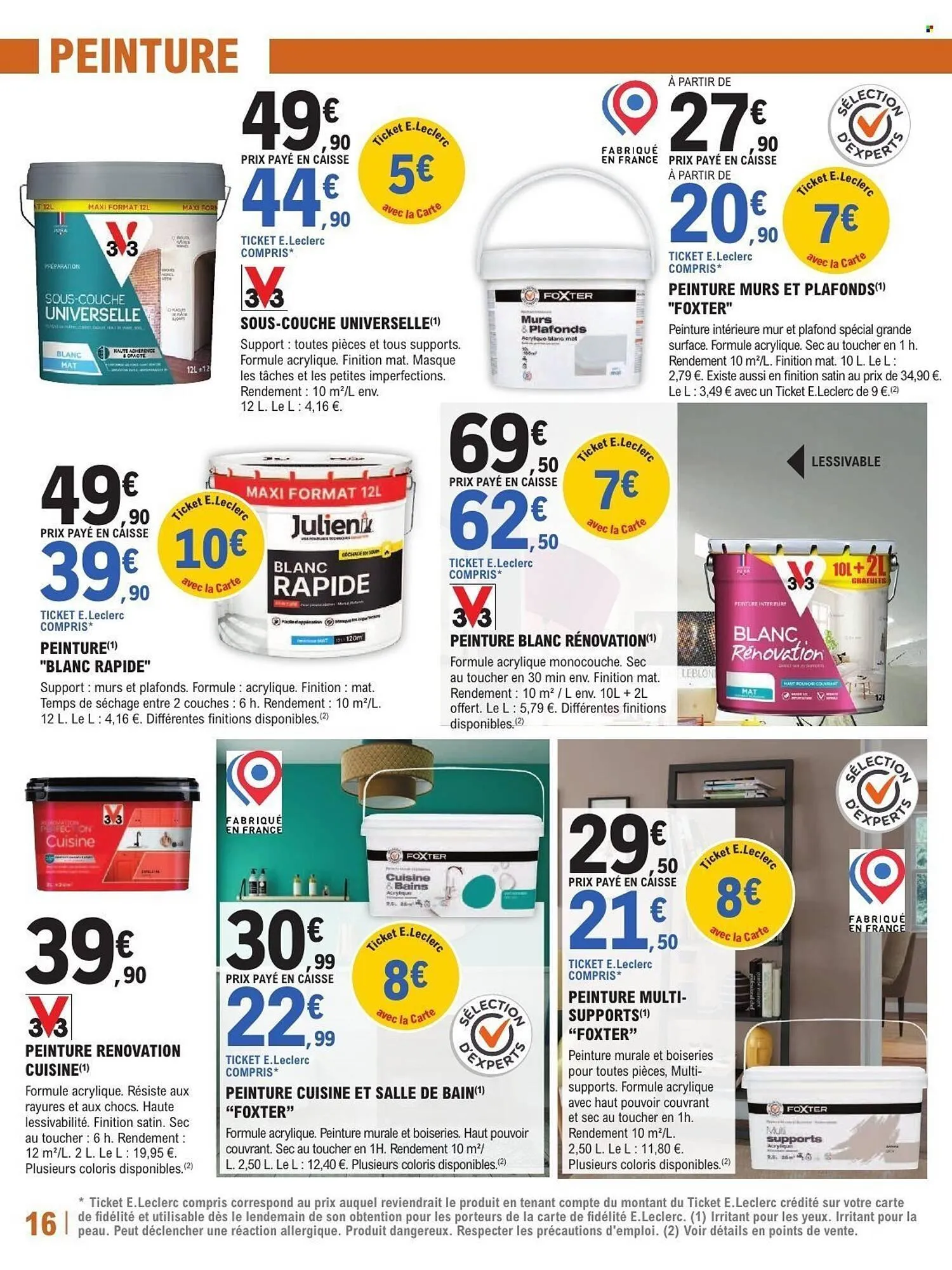 Catalogue E.Leclerc Brico du 24 mars au 11 avril 2026 - Catalogue page 16