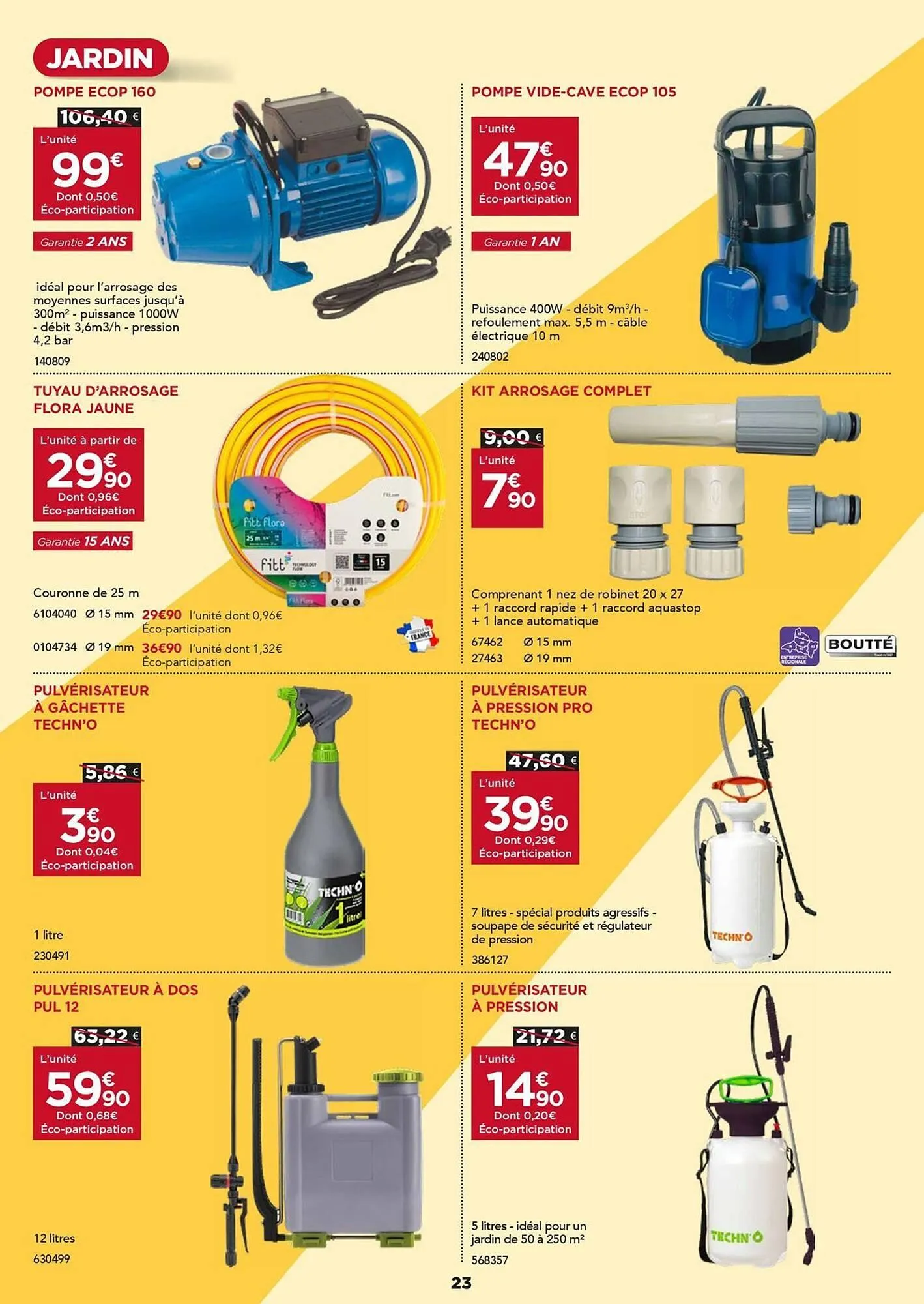 Catalogue Gedimat du 1 juillet au 20 août 2025 - Catalogue page 23