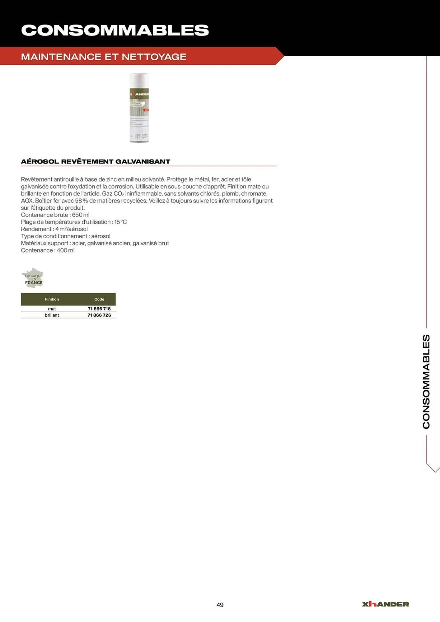 Catalogue Prolians du 2 septembre au 31 décembre 2025 - Catalogue page 49