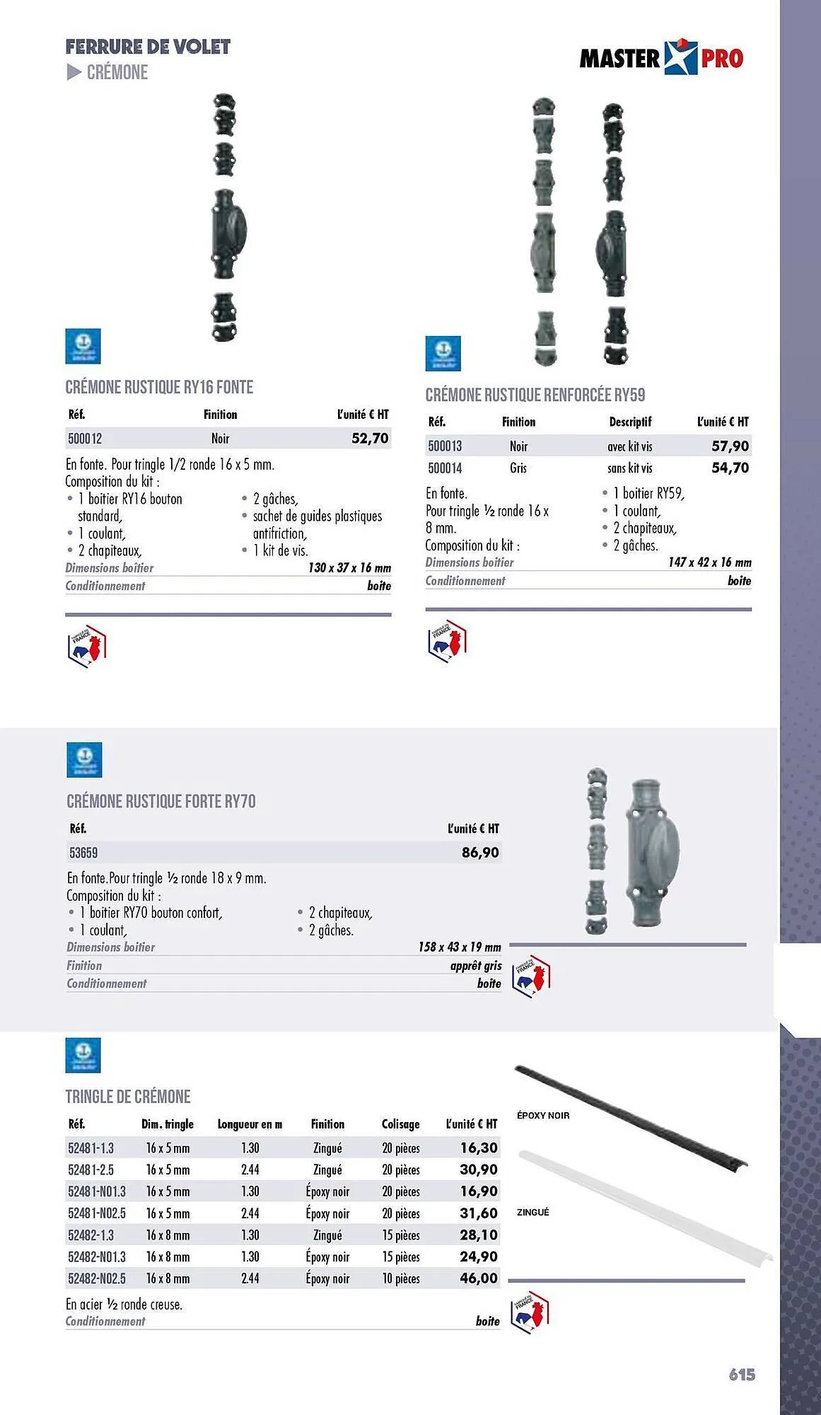 Catalogue Master Pro du 3 janvier au 31 décembre 2025 - Catalogue page 617