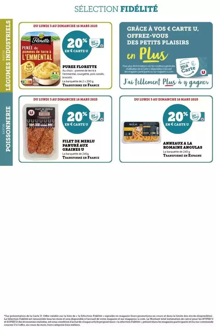 Tous les jours 20% du 4 mars au 16 mars 2025 - Catalogue page 34