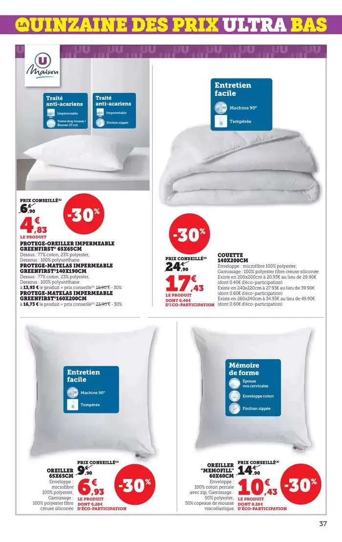Quinzaine Commerçante du 11 mars au 23 mars 2025 - Catalogue page 37