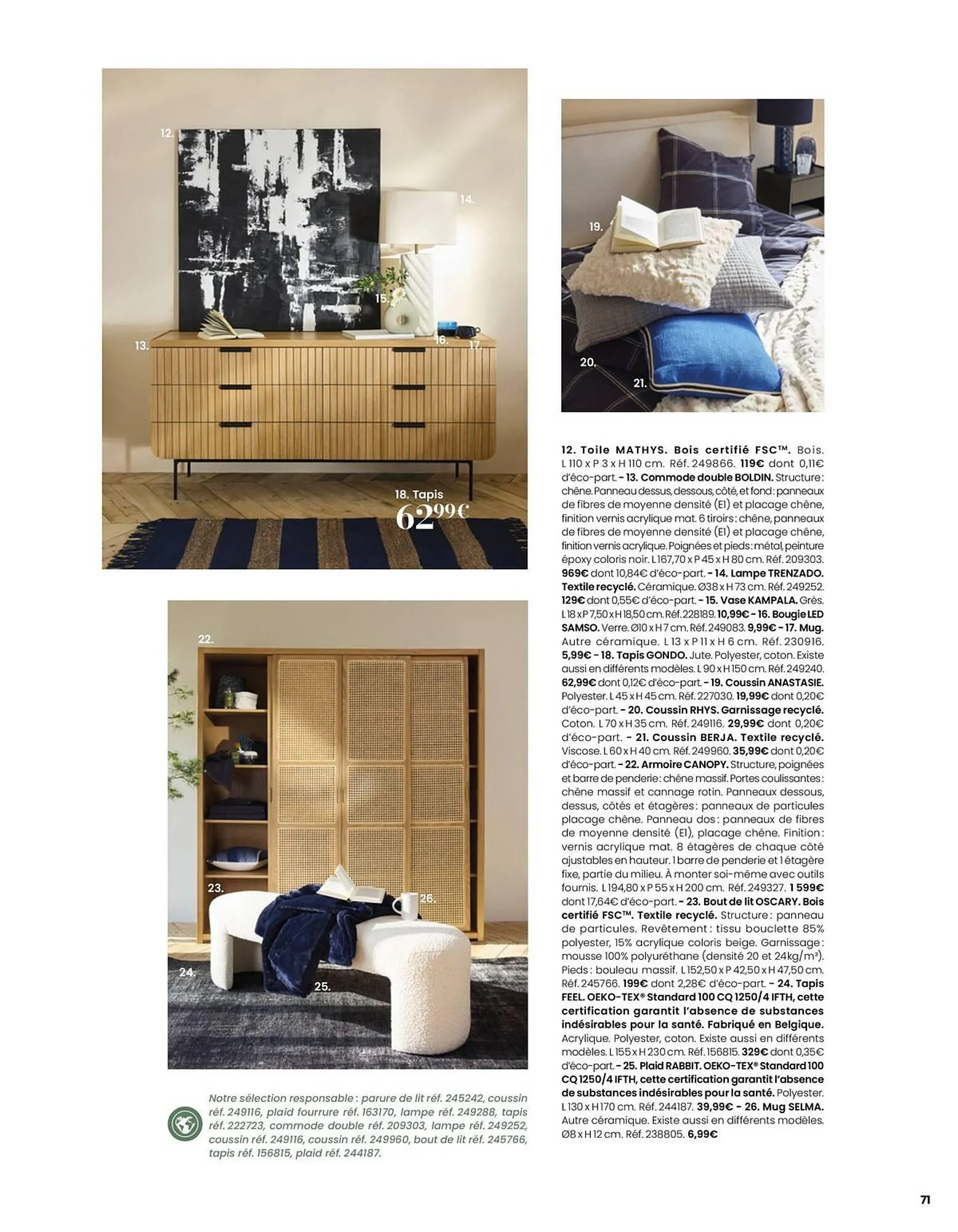 Catalogue Maisons du Monde du 11 décembre au 31 décembre 2025 - Catalogue page 71