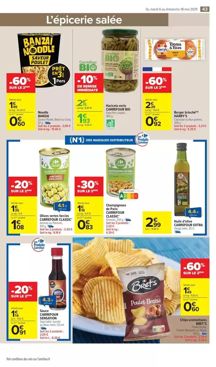 LE GOÛT ÇA SE FÊTE du 6 mai au 18 mai 2025 - Catalogue page 45