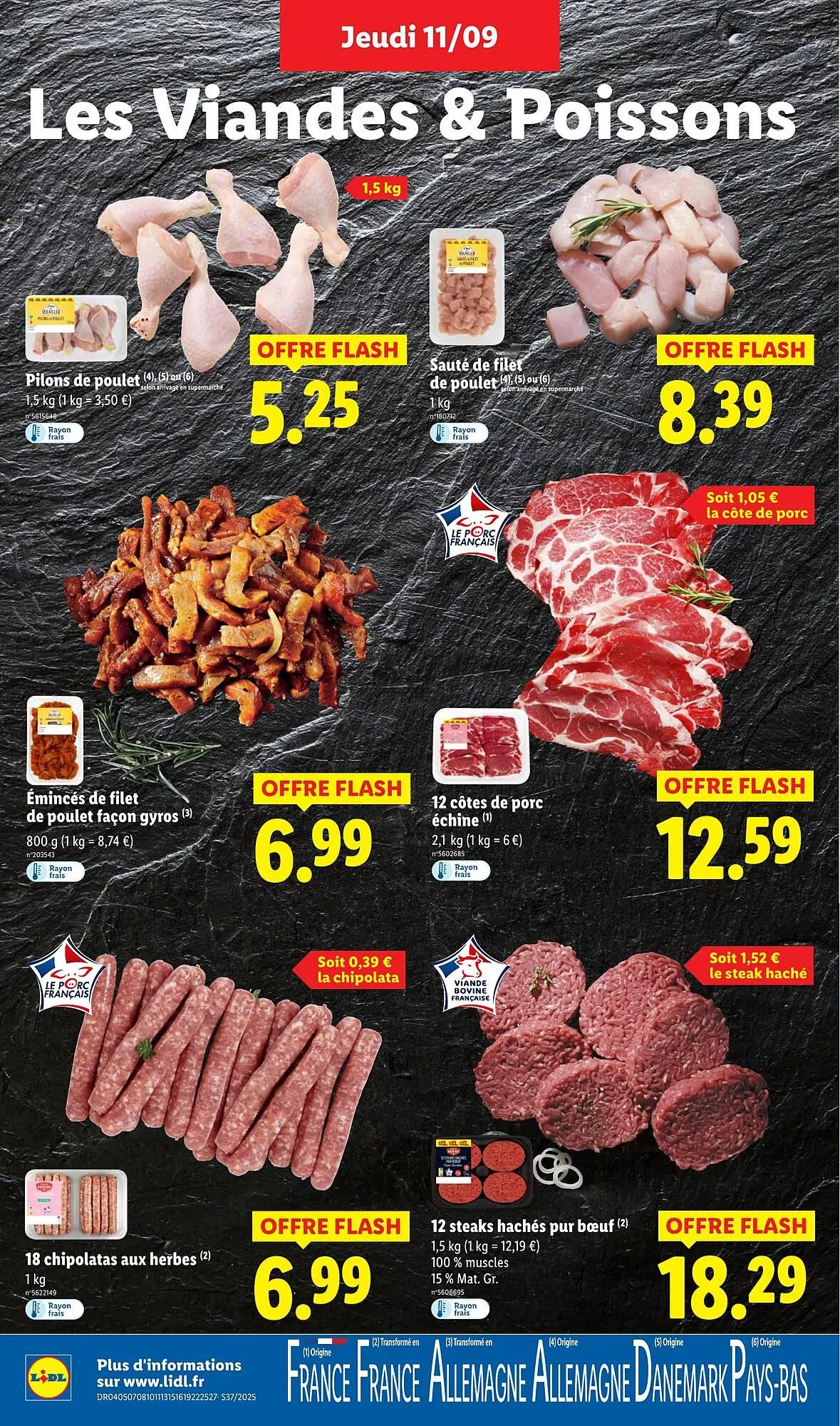 Catalogue Lidl du 11 septembre au 17 septembre 2025 - Catalogue page 6