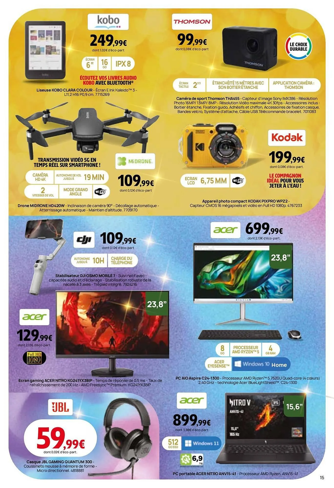 Catalogue Darty du 2 décembre au 28 décembre 2025 - Catalogue page 15