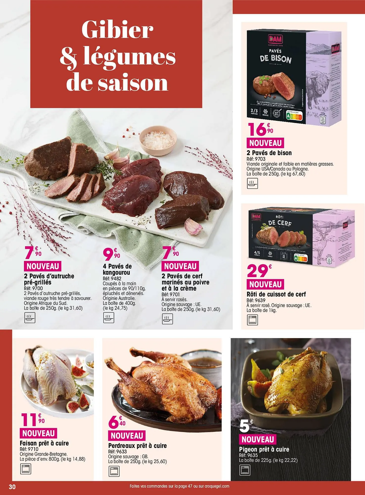 Catalogue Croque Gel du 28 octobre au 26 novembre 2023 - Catalogue page 30