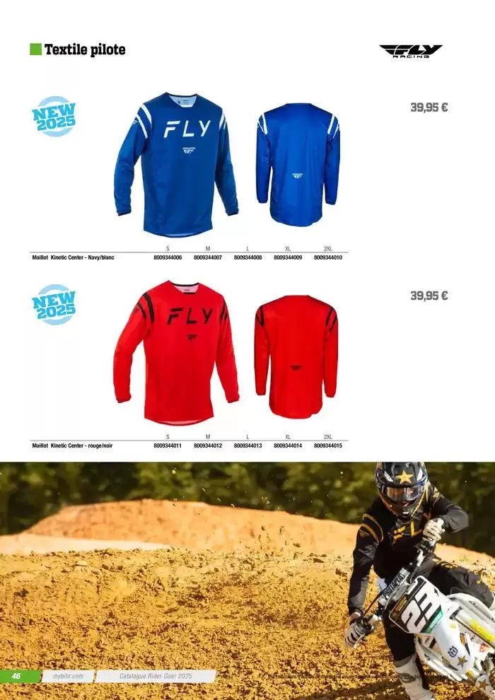 FLY RACING 2025 du 20 novembre au 31 août 2025 - Catalogue page 48