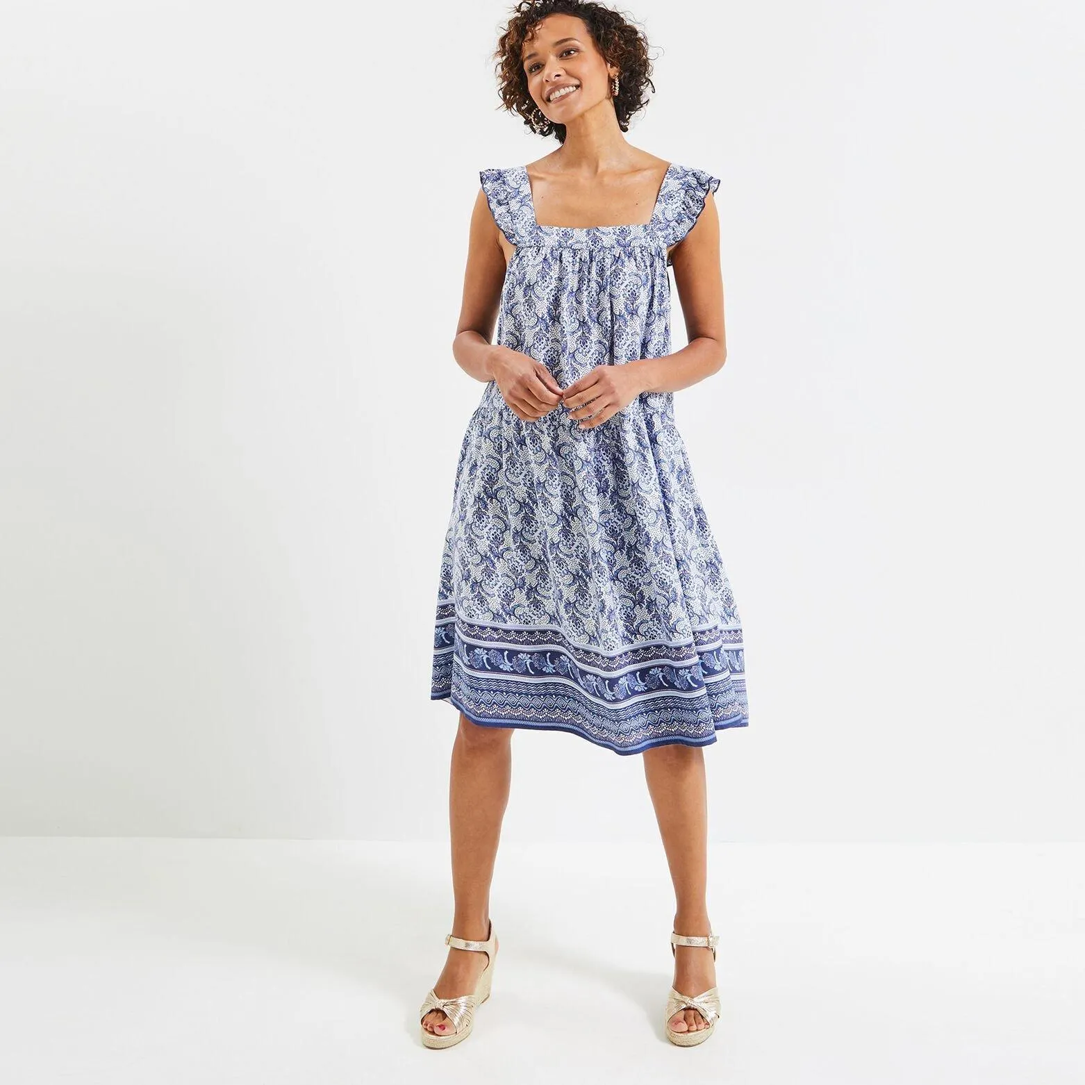 Robe imprimée femme