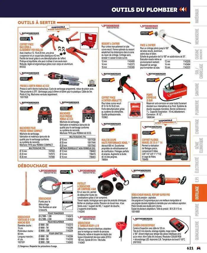 Guide produits 2024 du 15 mars au 31 décembre 2024 - Catalogue page 621
