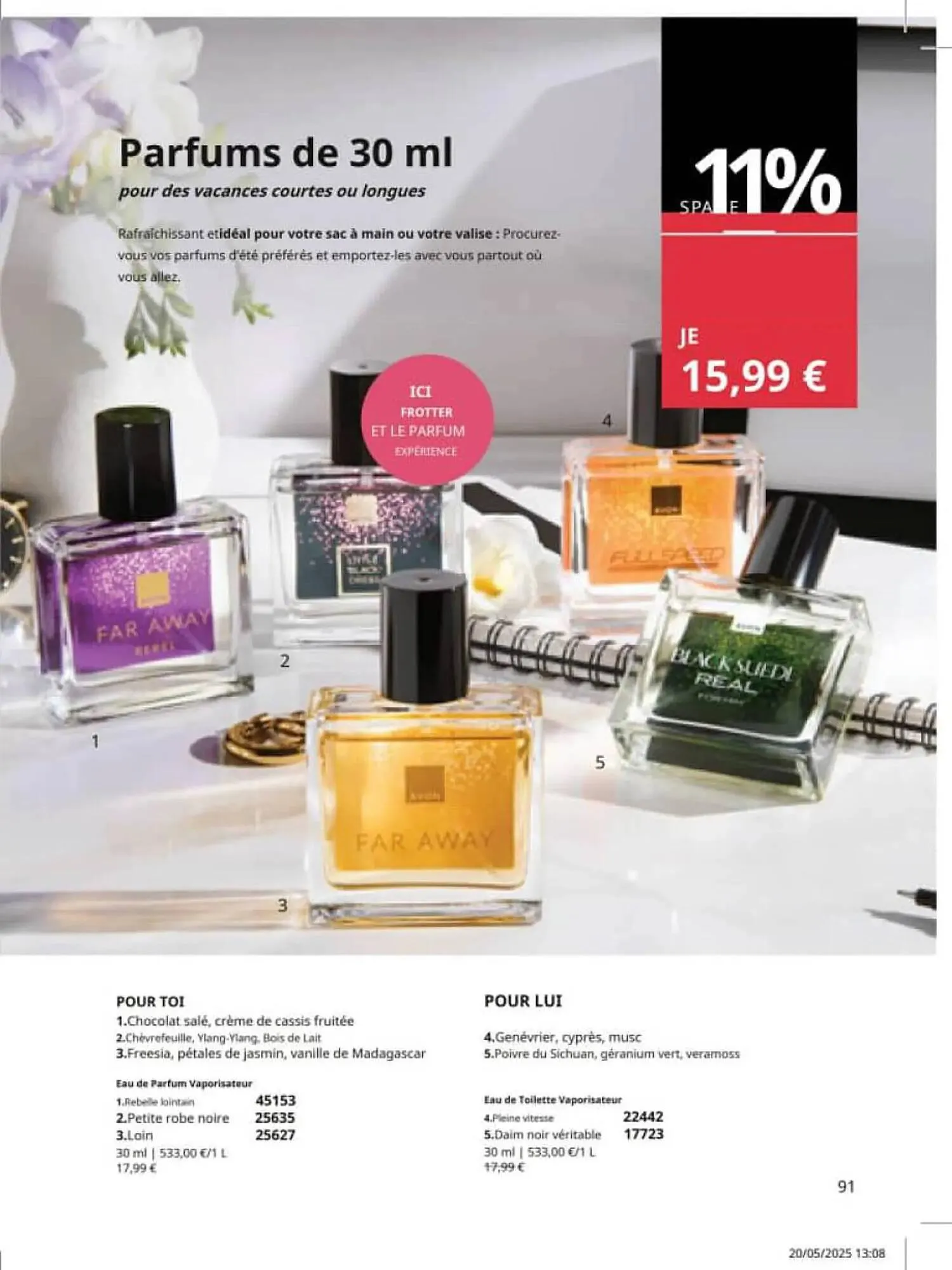 Catalogue AVON du 1 août au 31 août 2025 - Catalogue page 91