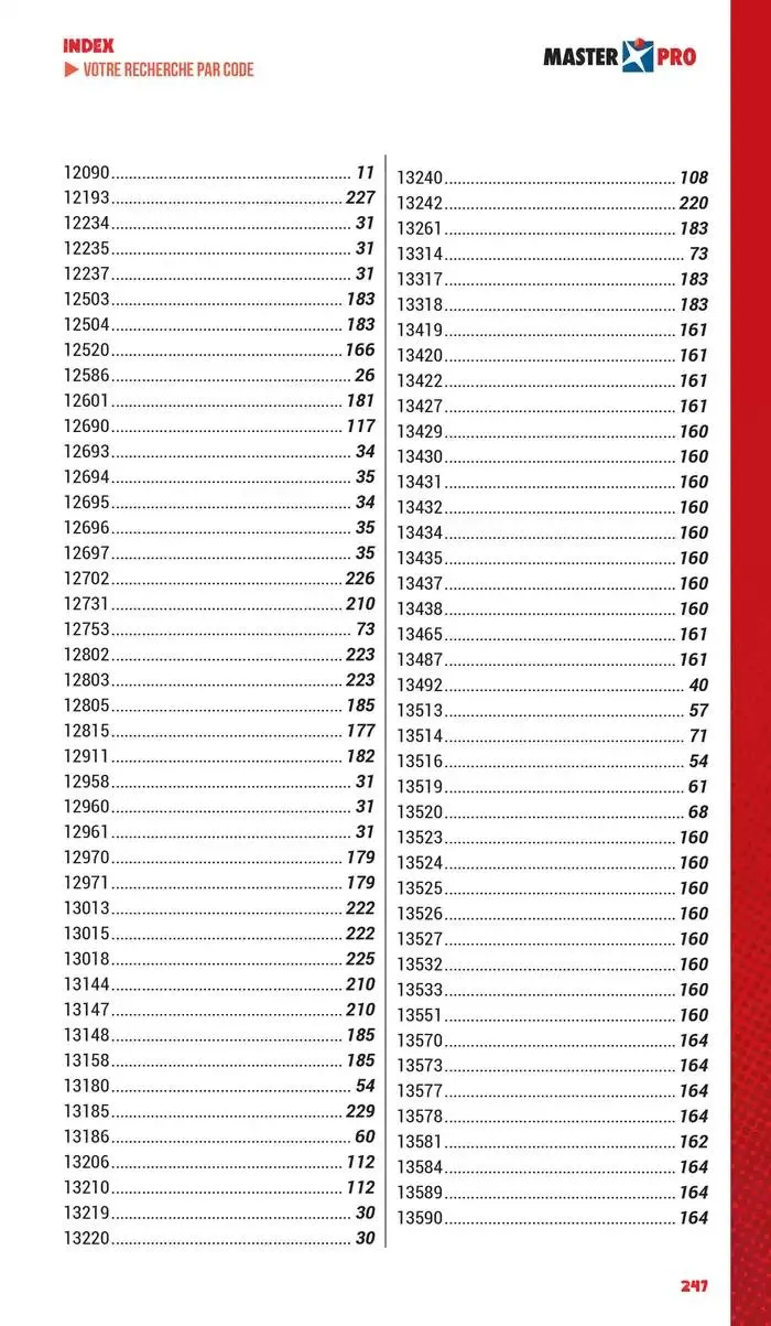 Essentiel Protection 2025 tarifé du 3 mars au 31 décembre 2025 - Catalogue page 249