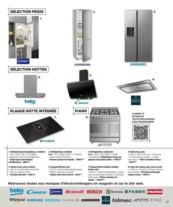 Cuisines ÉDITION 2024/2025 du 31 octobre au 31 décembre 2025 - Catalogue page 47