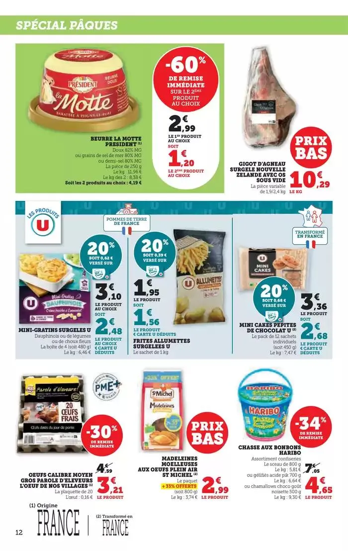 Spécial Pâques du 8 avril au 21 avril 2025 - Catalogue page 12