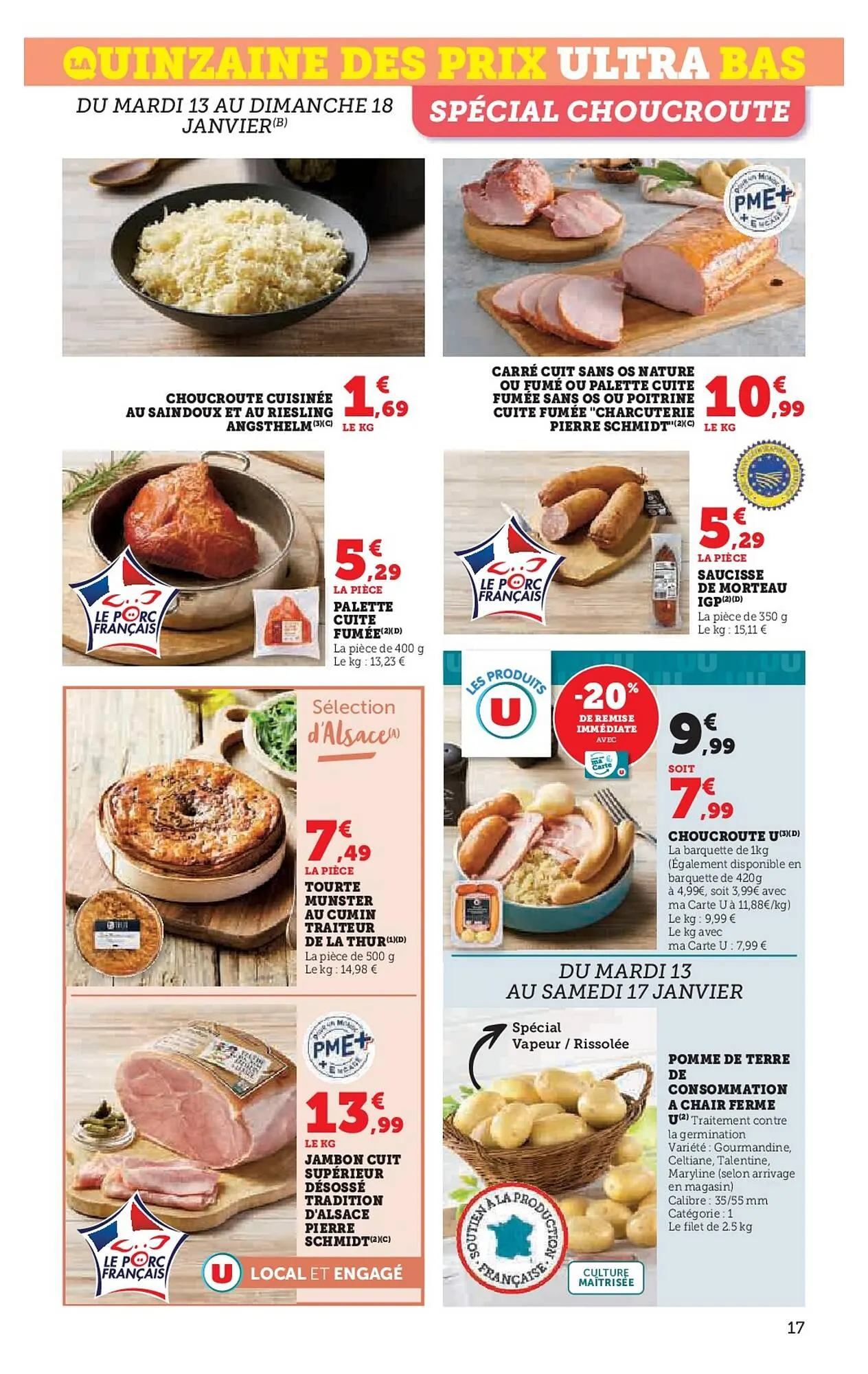 Catalogue Super U du 13 janvier au 25 janvier 2026 - Catalogue page 17