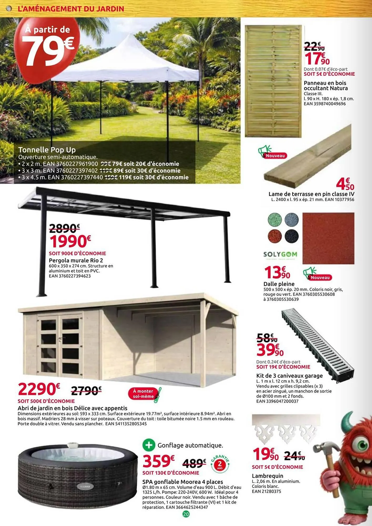 Catalogue Mr Bricolage du 29 avril au 24 mai 2026 - Catalogue page 20