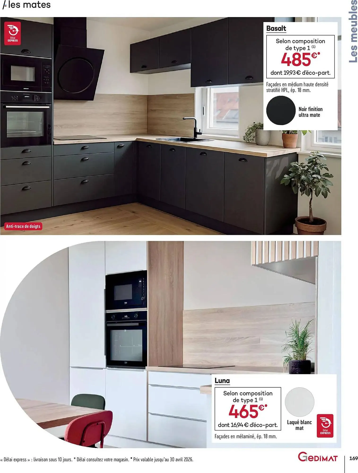 Catalogue Gedimat du 1 avril au 30 avril 2026 - Catalogue page 169