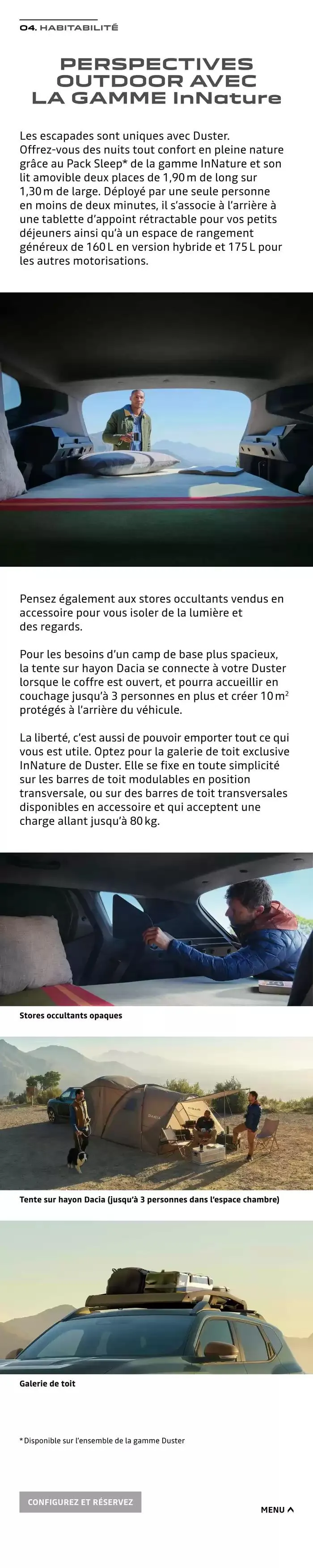 Dacia Duster du 5 mars au 31 décembre 2025 - Catalogue page 11