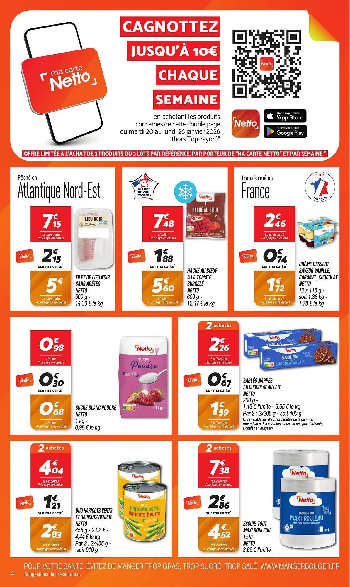 Catalogue Netto du 20 janvier au 26 janvier 2026 - Catalogue page 4