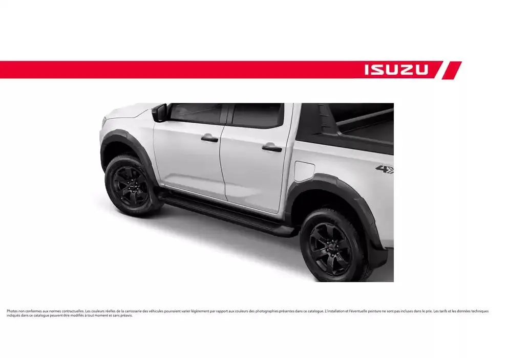 ISUZU SPACE N60B Accessoires du 15 octobre au 15 octobre 2025 - Catalogue page 53