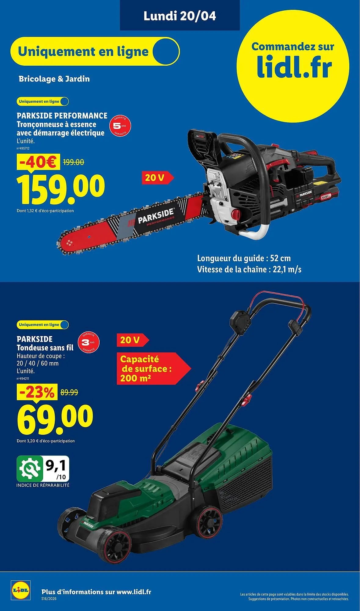 Catalogue Lidl du 20 avril au 23 avril 2026 - Catalogue page 8