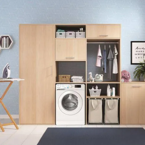 INDESIT Lave-linge hublot BWE91497XWVFR 9kg