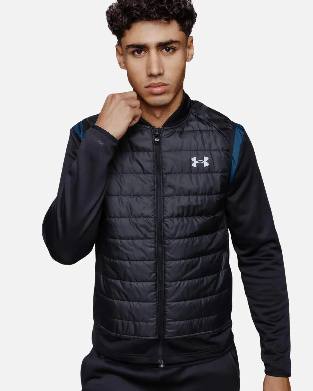 Under Armor Storm Waterproof Sleeveless Down Jacket - Black