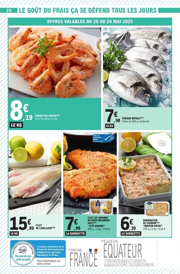 E. Leclerc du 20 mai au 31 mai 2025 - Catalogue page 26