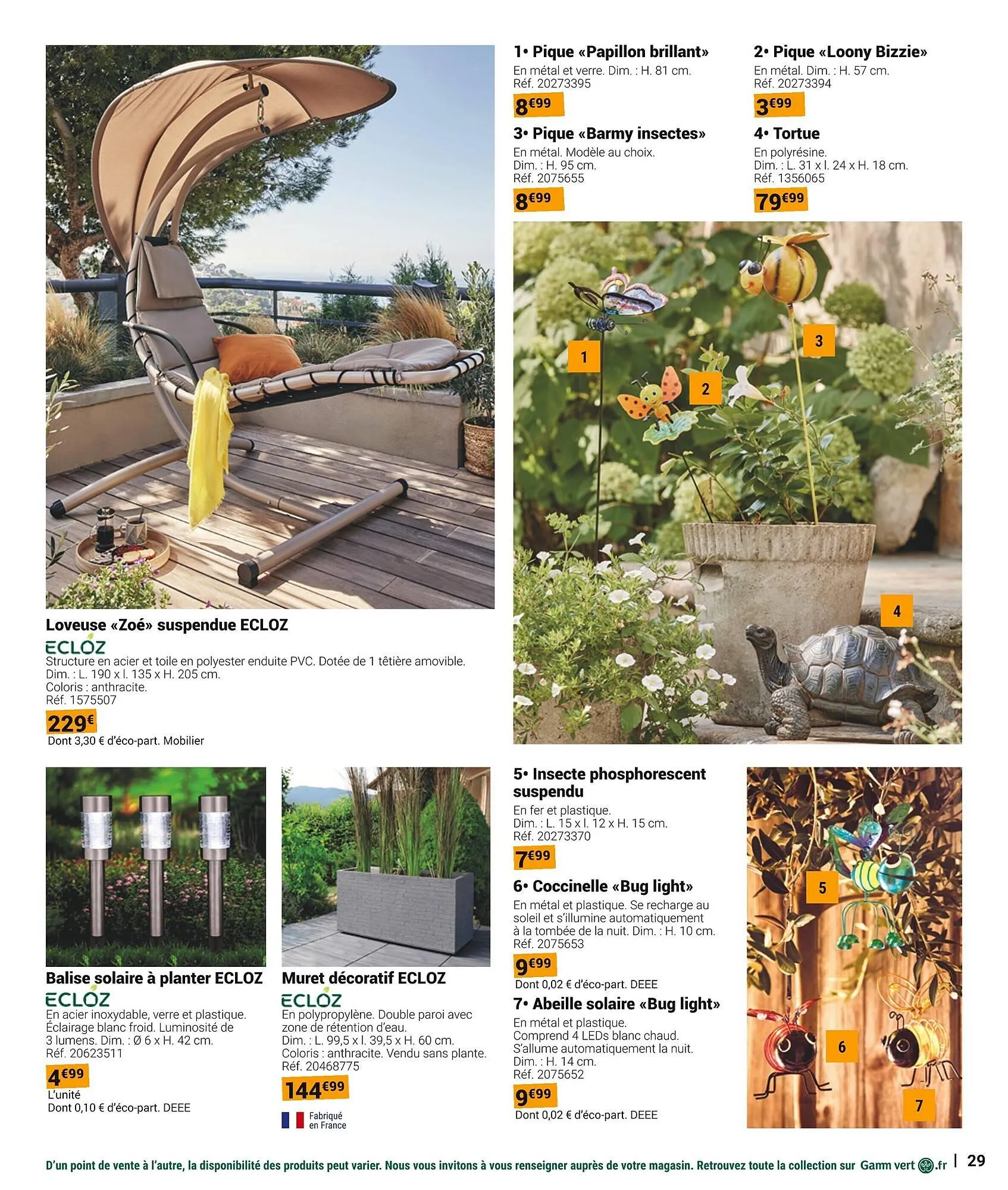 Catalogue Gamm vert du 19 mars au 1 juin 2025 - Catalogue page 29