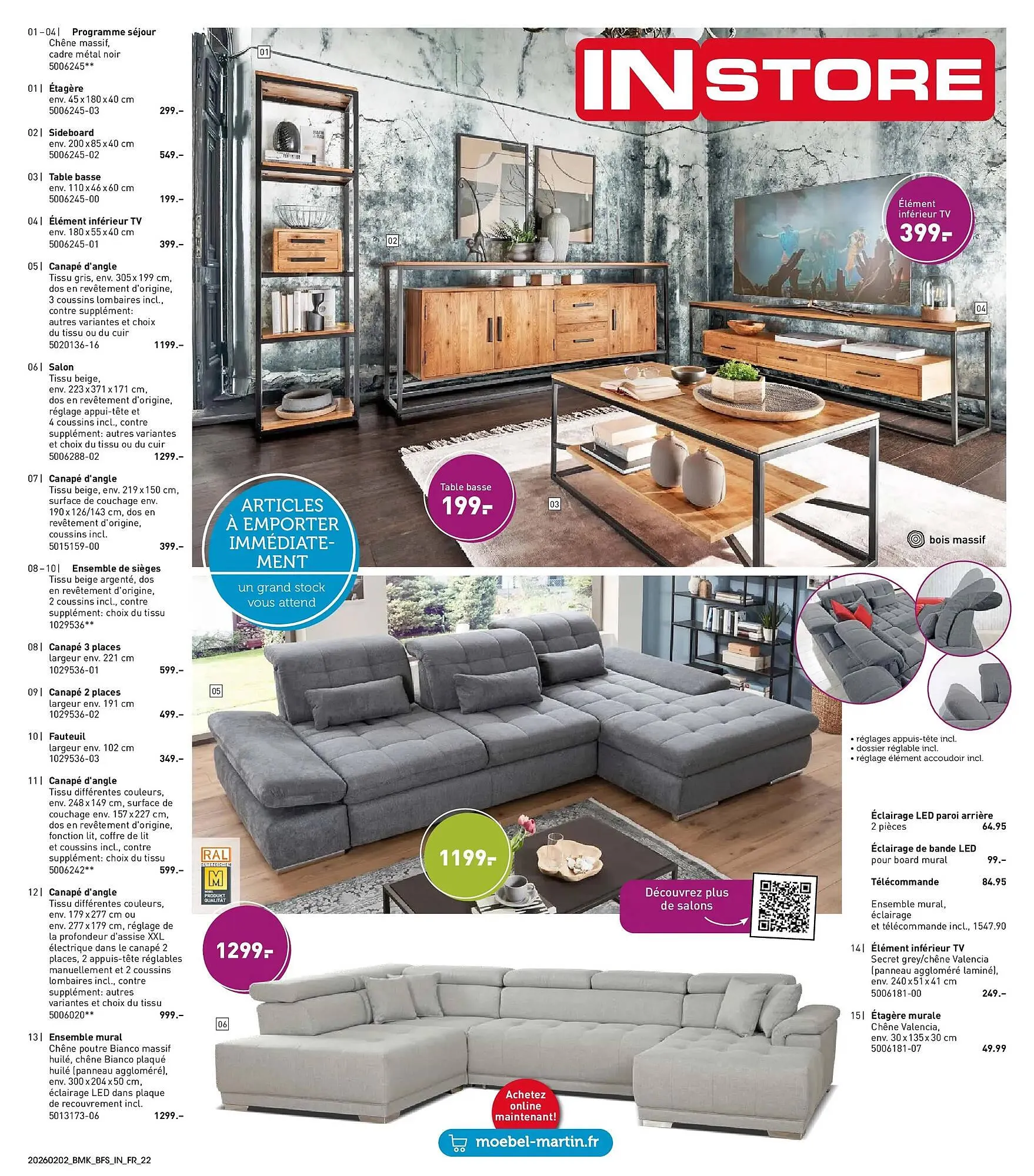 Catalogue Möbel Martin du 1 février au 28 février 2026 - Catalogue page 22