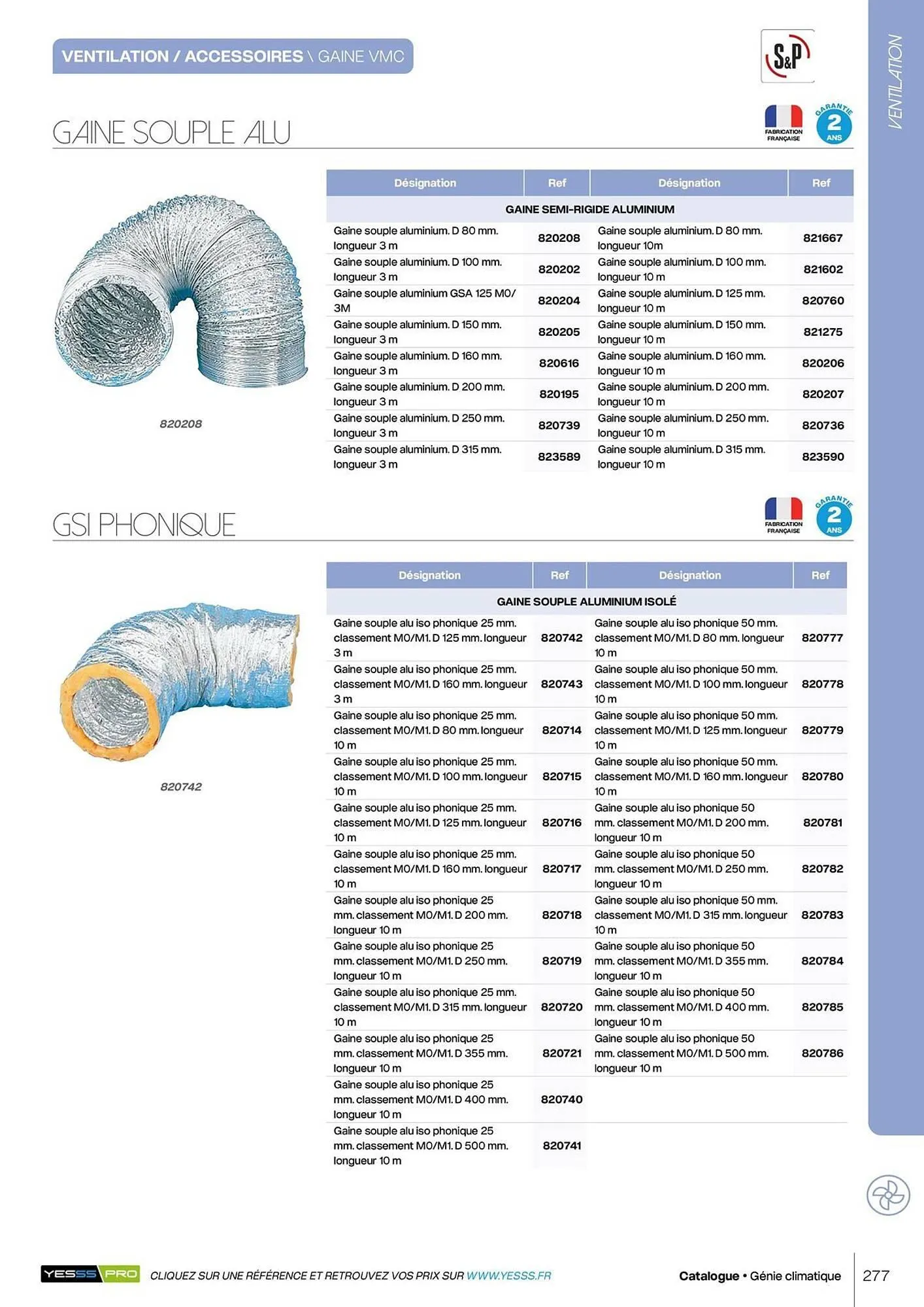 Catalogue Yesss electrique du 14 octobre au 31 décembre 2026 - Catalogue page 279