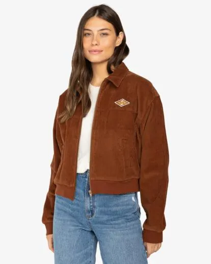See My Girl - Veste Bomber zippée pour Femme