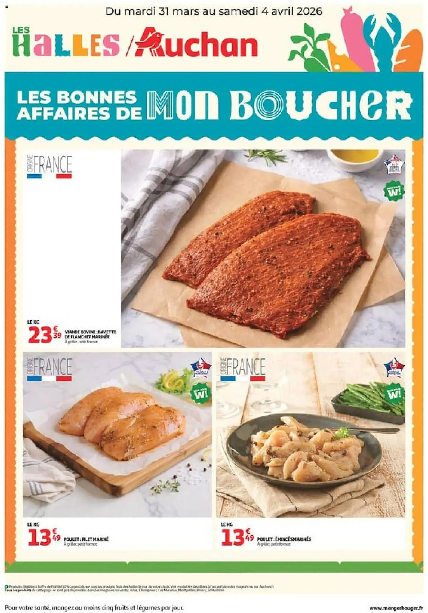 Catalogue Auchan du 31 mars au 4 avril 2026 - Catalogue page 1