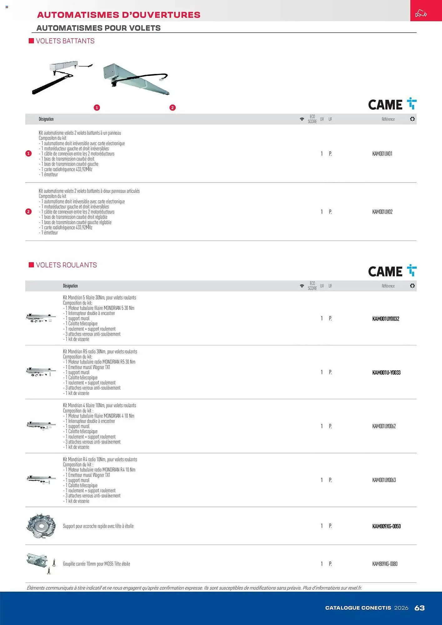 Catalogue Rexel du 10 avril au 31 décembre 2026 - Catalogue page 63